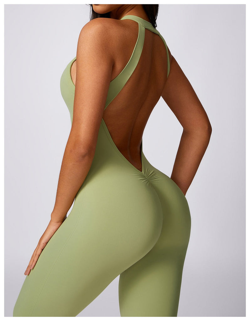 Christine Sculpt Backless Jumpsuit