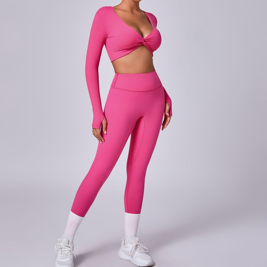 Winona Twist Longsleeve Top & Leggings Set
