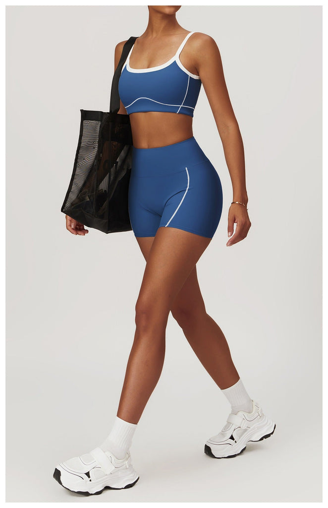 Celeste Panel Crop Bra Top