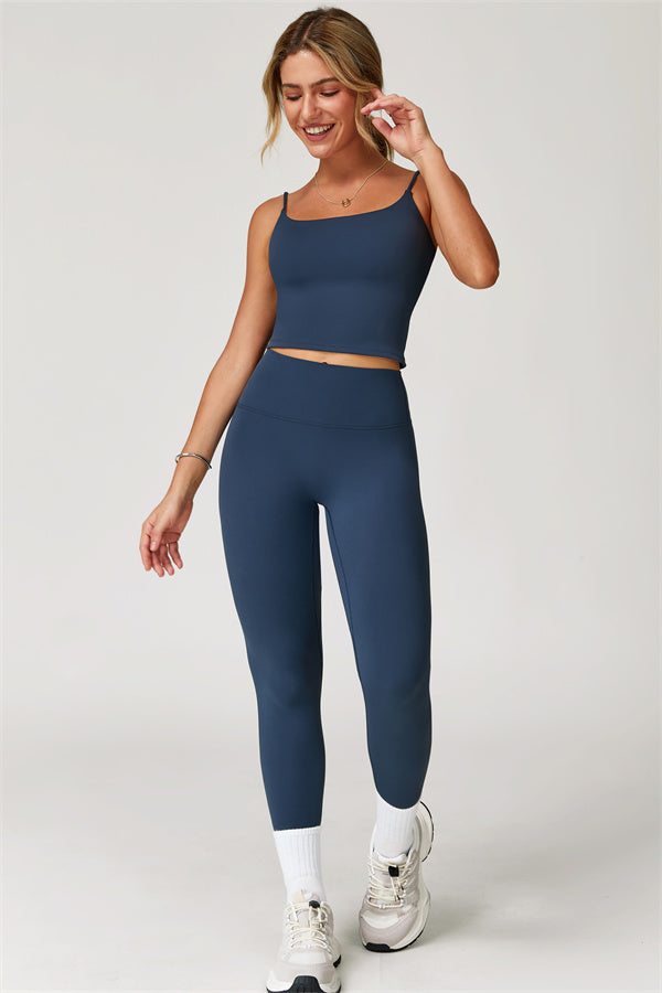 The Agile Crop Top Leggings 2-Piece Set