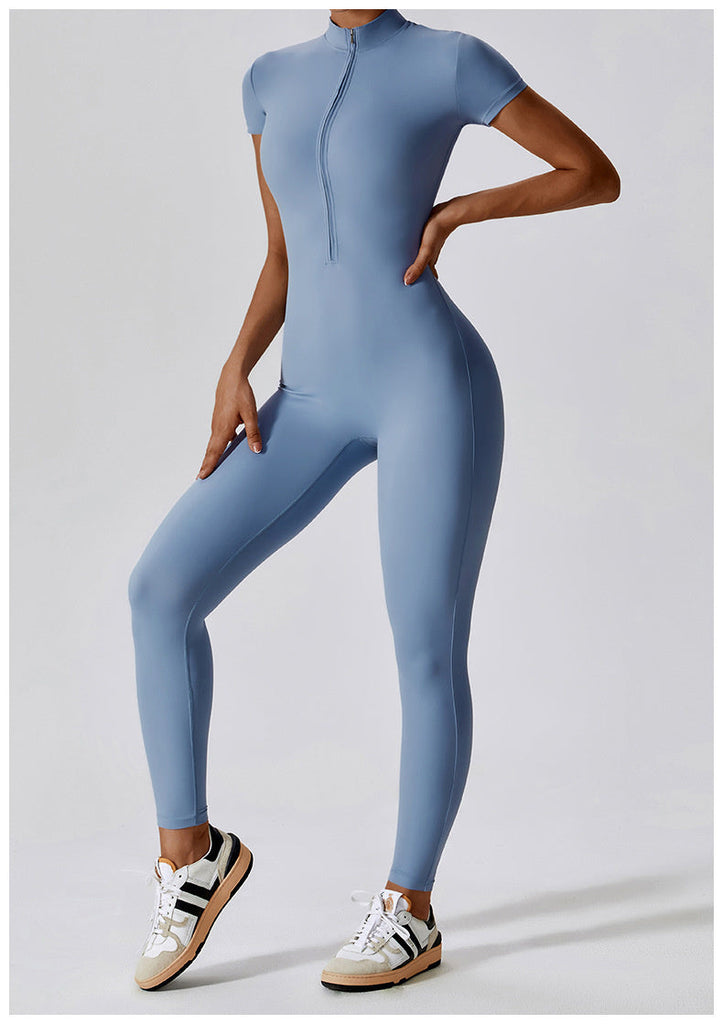 Super Sculpt Short Sleeve Jumpsuit (size down)