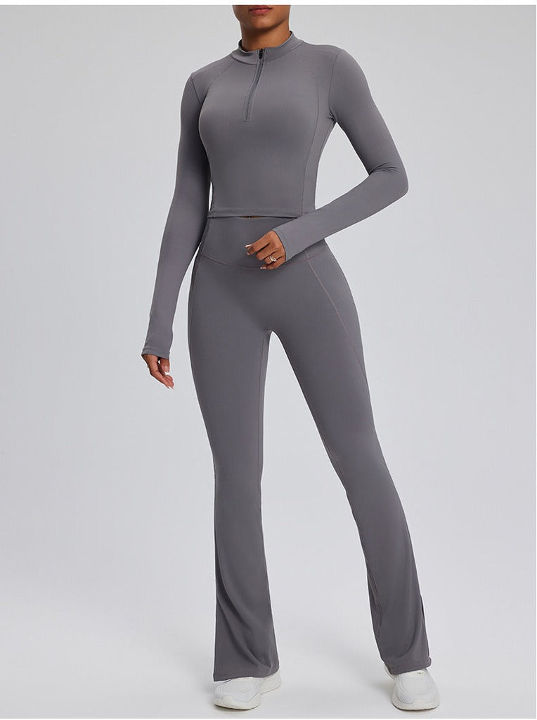 Dara Longsleeve Top & Flared Set