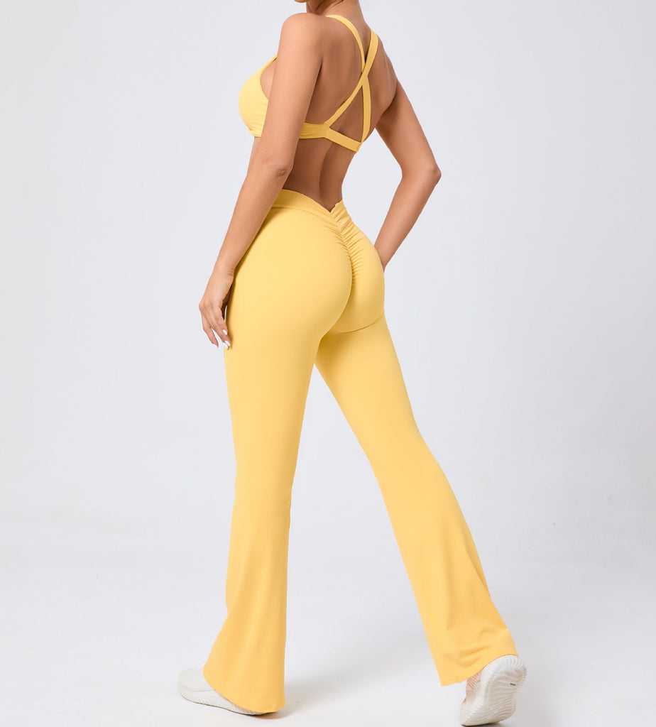 Tyla Bra Top & Flared Set