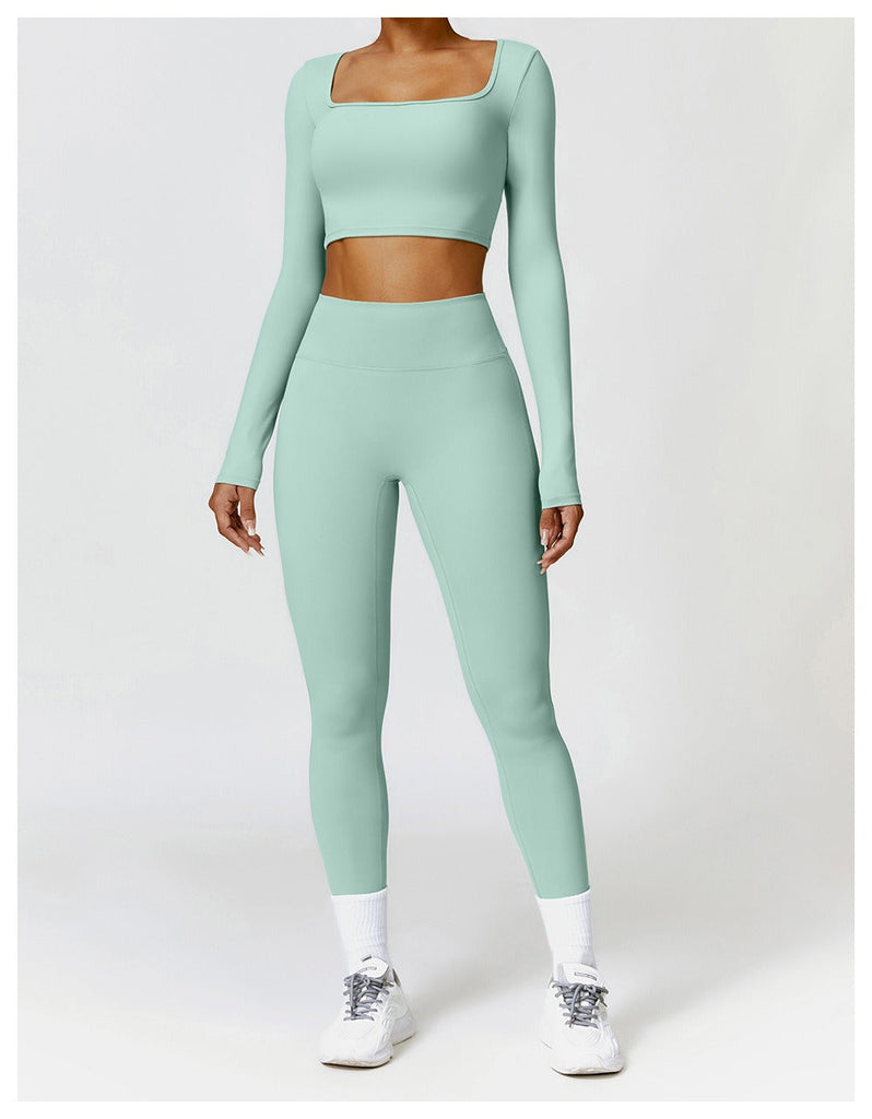 Rachel Longsleeve Legging Set Sage