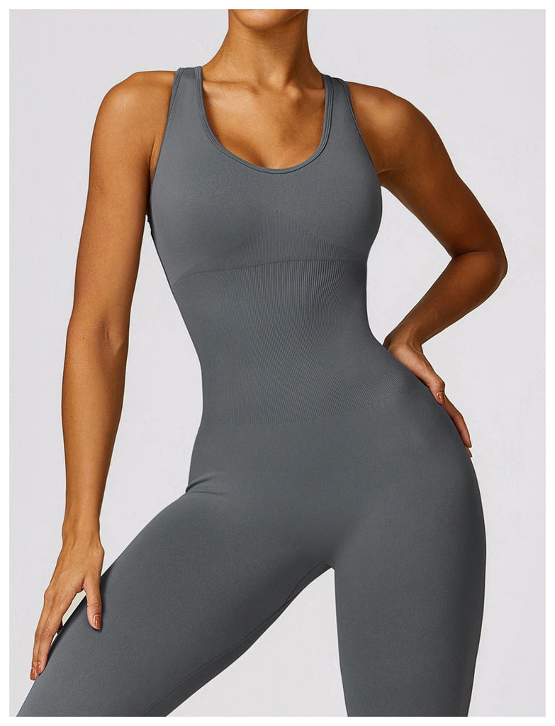 Mila Backless Racer Jumpsuit