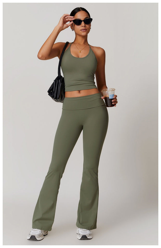 Ayla Folded Flared Bottoms