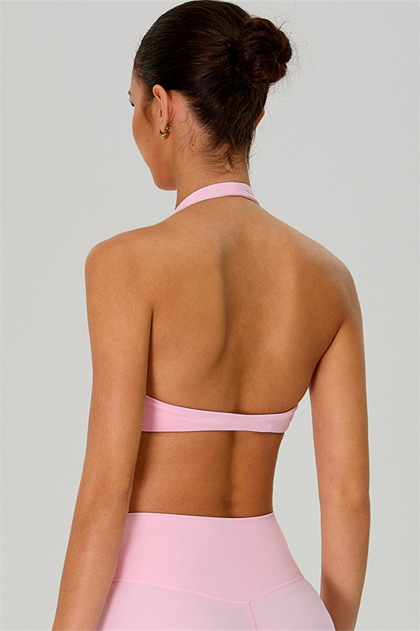 The Solid Sports Bra Leggings 2-Piece Set