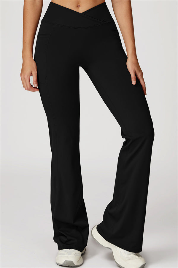 The Propel Crop Top Flared Leggings 2-Piece Set