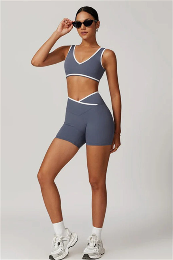 The Stamina Sports Bra Shorts 2-Piece Set