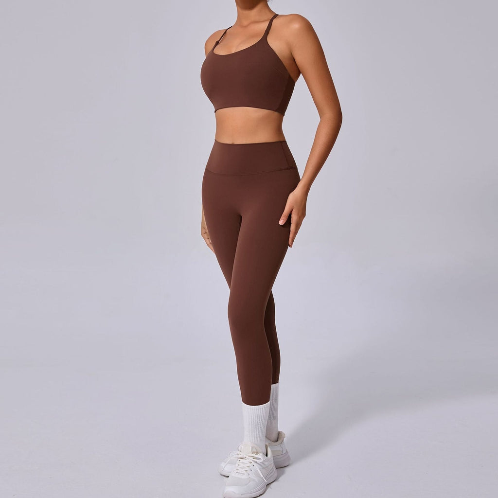 Sylvia Cross Back Top & Leggings Set
