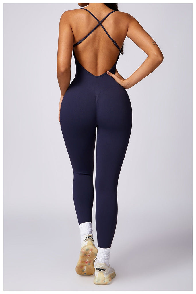 Seamless Scrunch Back Jumpsuit