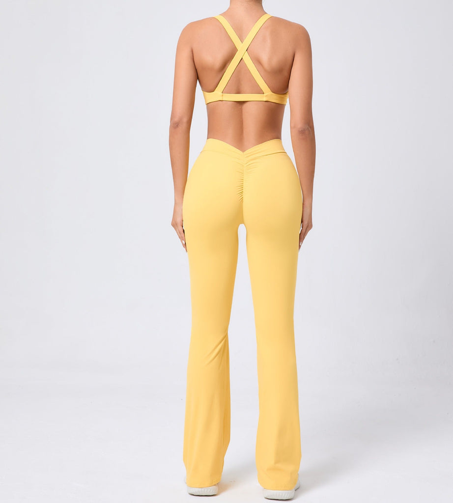 Tyla Bra Top & Flared Set