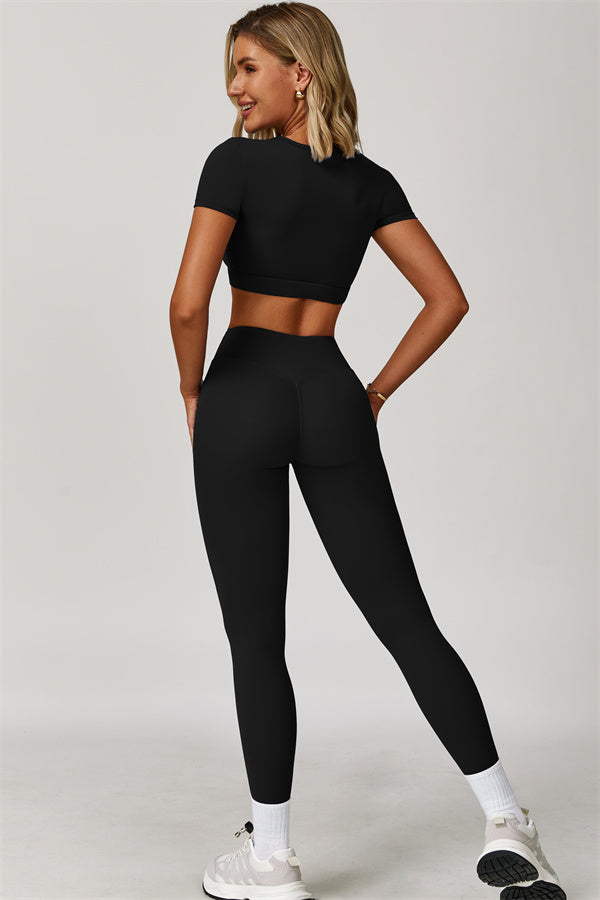 The Lavish Cut-out Crop Top