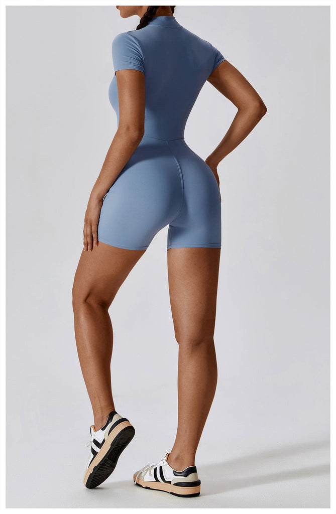 Super Sculpt Short Sleeve Romper (size down)