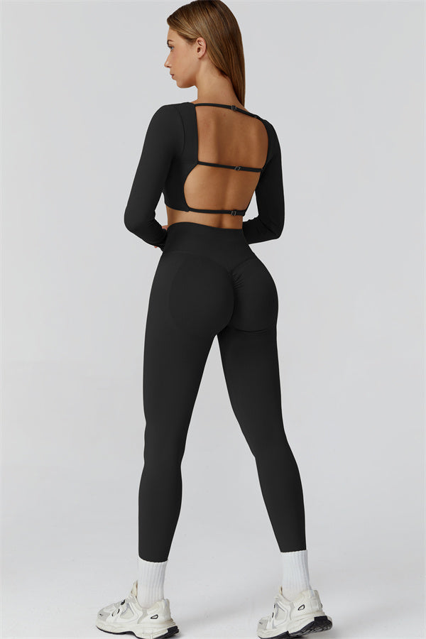 The Reign Long Sleeve Crop Top