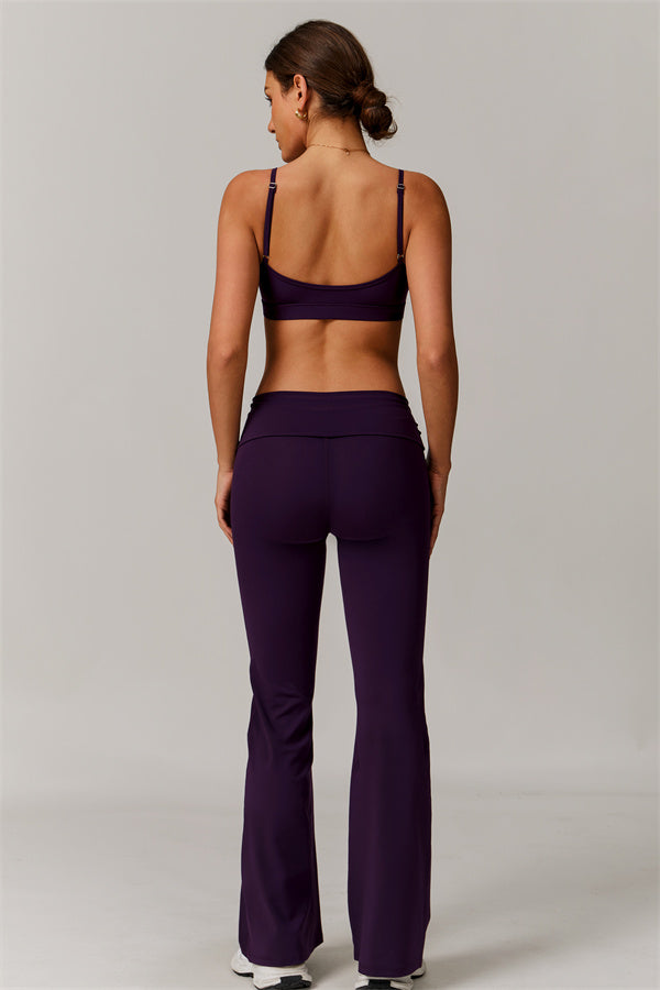 The Vigor Sports Bra Flared Leggings 2-Piece Set
