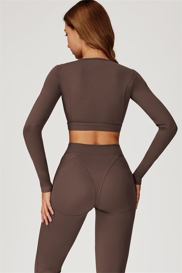 The Conquer Long Sleeve T-shirt Leggings 2-Piece Set