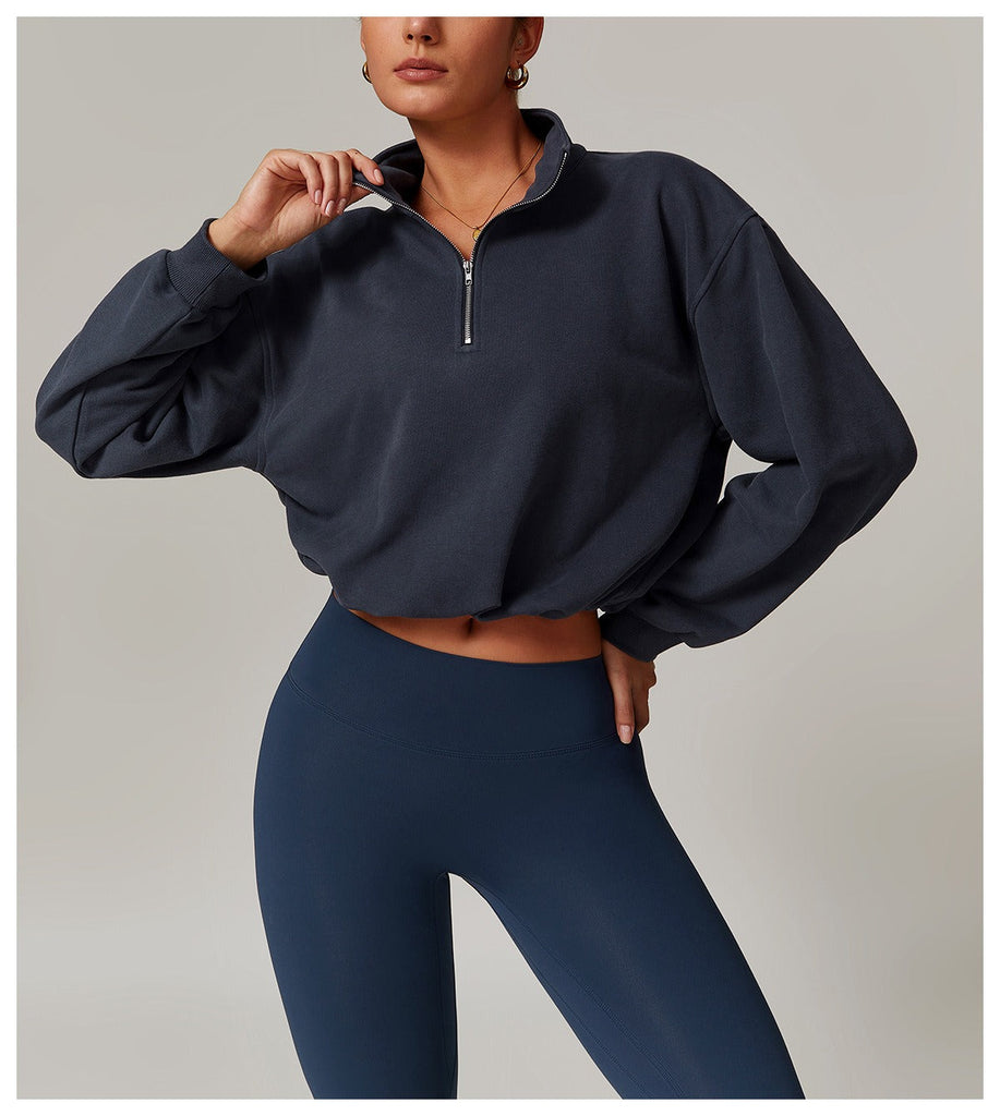 Rita Fleece Half-Zip Jacket