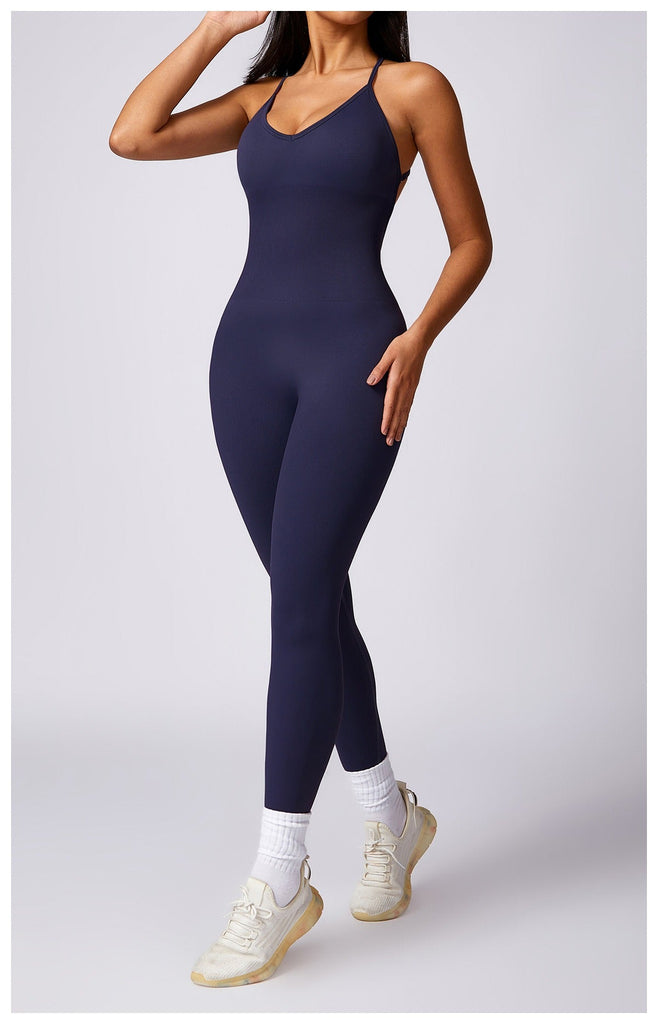Seamless Scrunch Back Jumpsuit