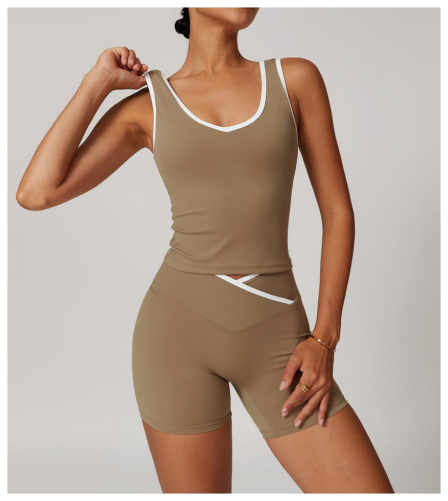 Aiko Contrast Regular Top