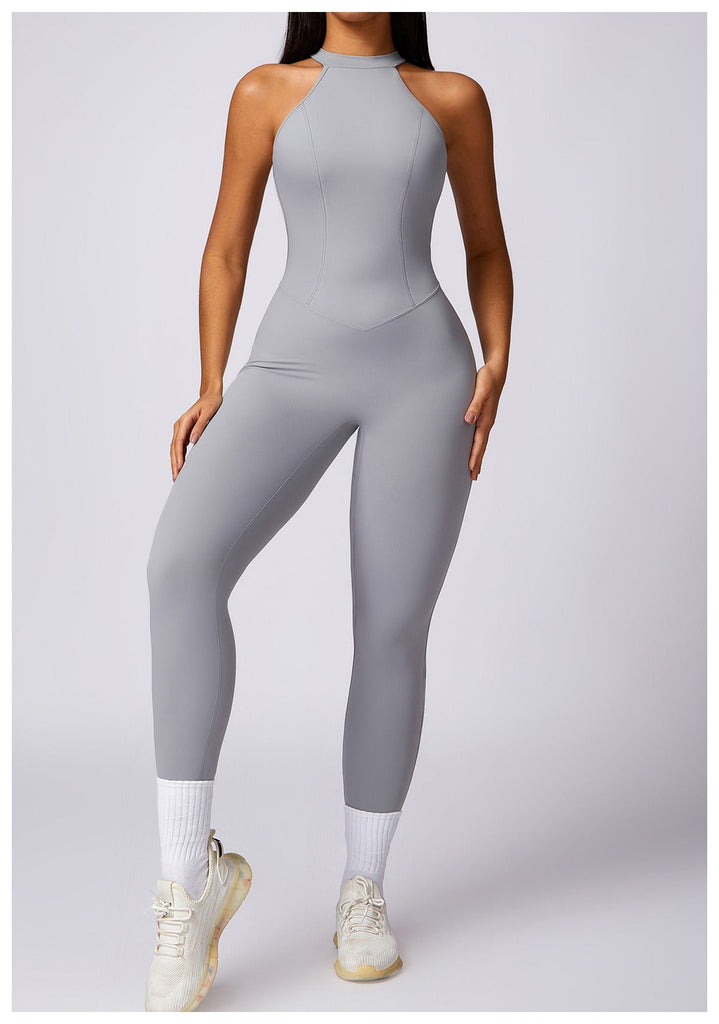 Christine Sculpt Backless Jumpsuit