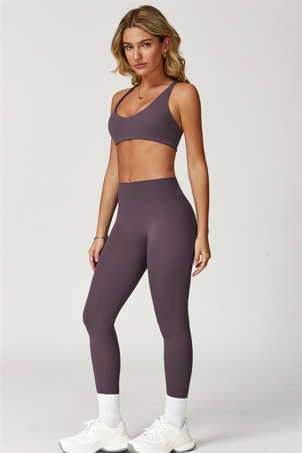 The Boost Crossback Sports Bra Isabella Leggings 2-Piece Set