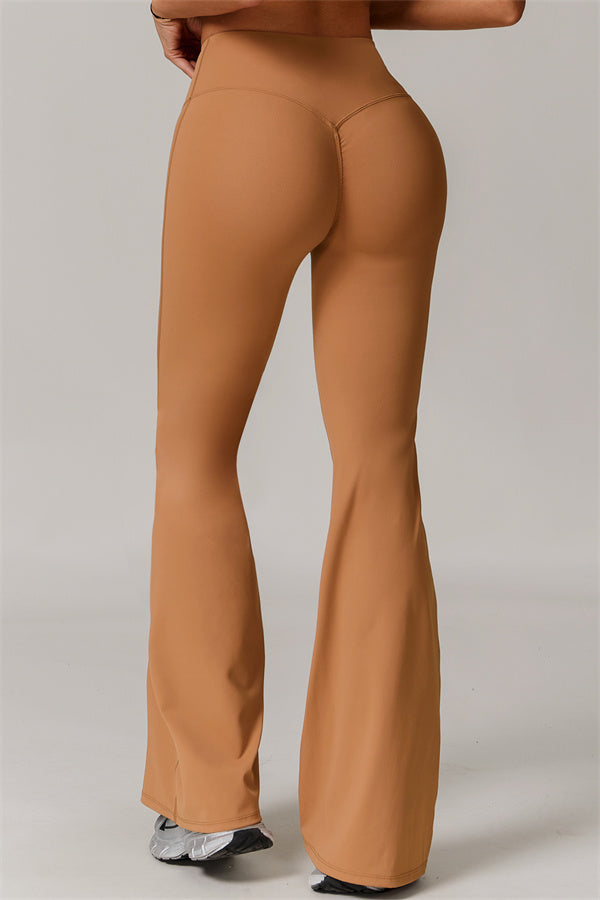 The Delicate Flared Leggings Burning Sand