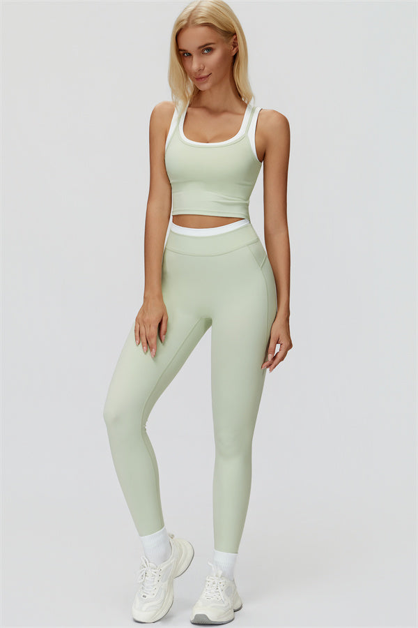 The Canyon Crop Tank Leggings 2-Piece Set