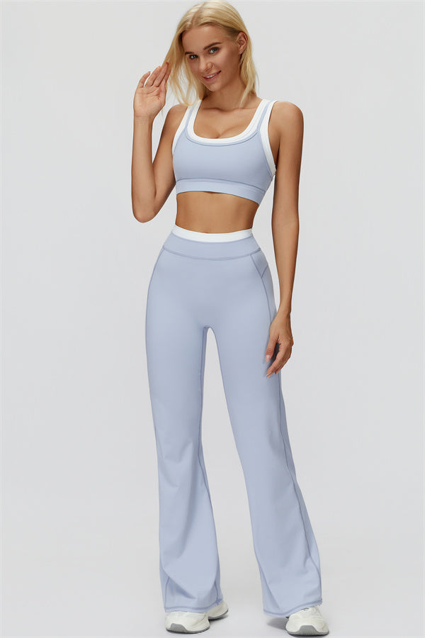 The Canyon Sports Bra Flared Leggings 2-Piece Set