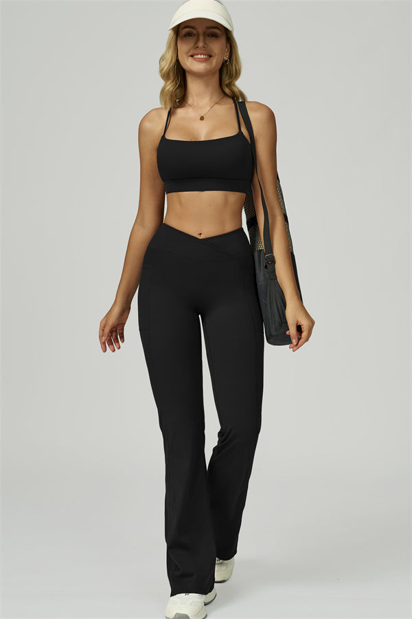 The Flourish Flared Leggings