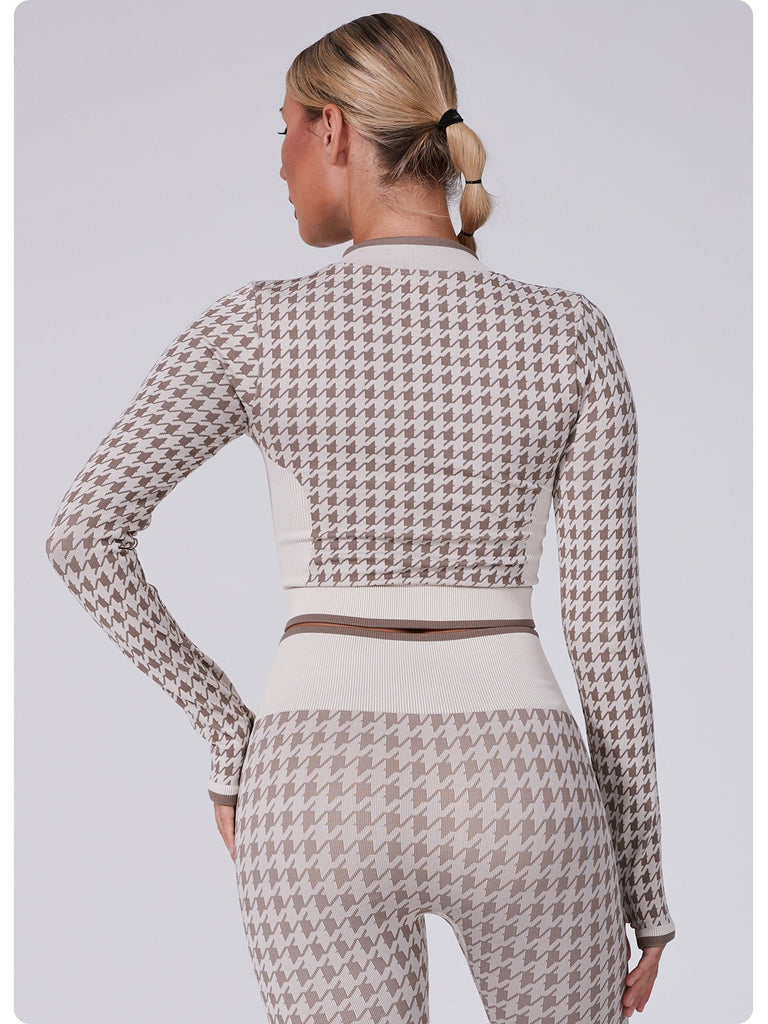 Noor Zip Longsleeve Top & Leggings Set
