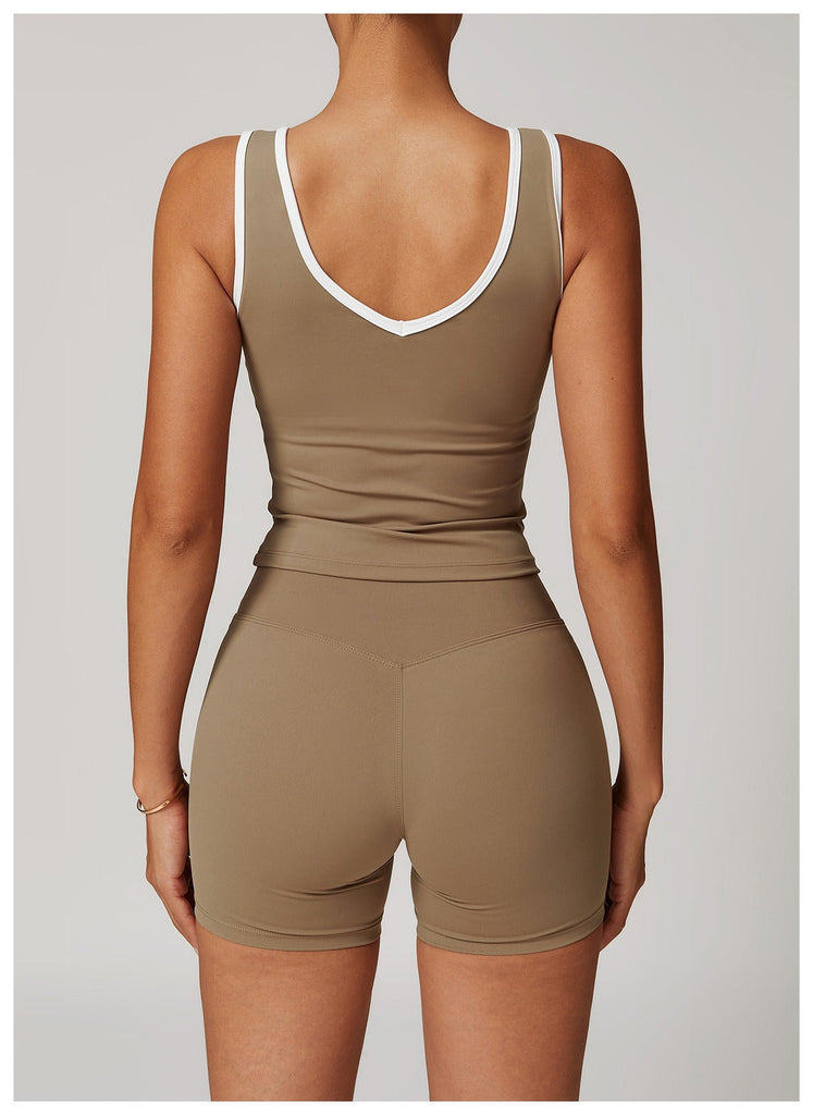 Aiko Contrast Regular Top