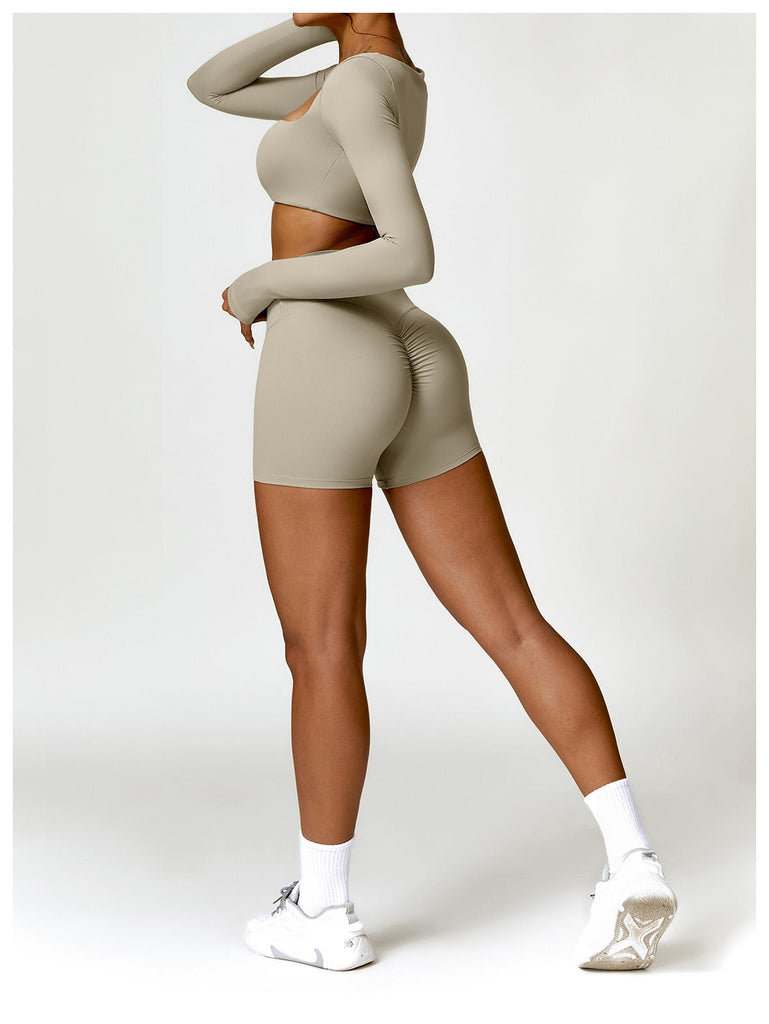 Eclipse Longsleeve Top & Shorts Set