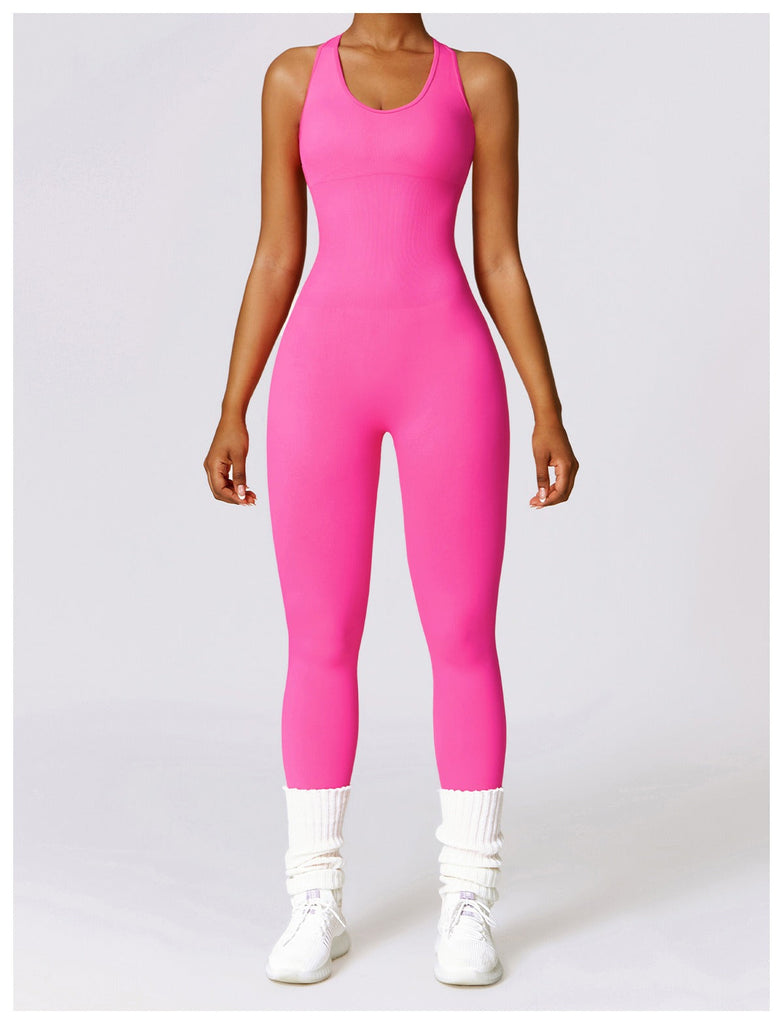 Mila Backless Racer Jumpsuit