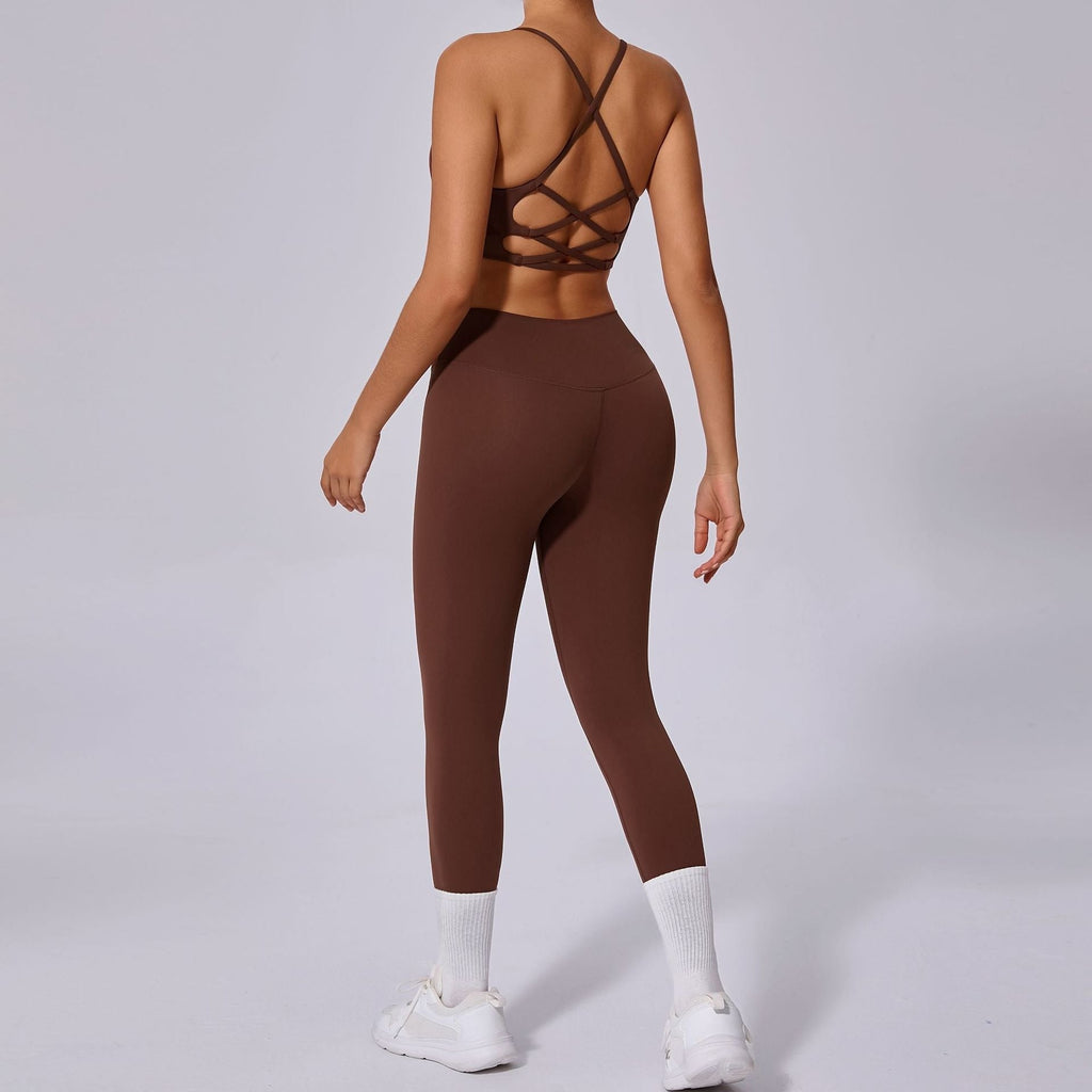 Sylvia Cross Back Top & Leggings Set