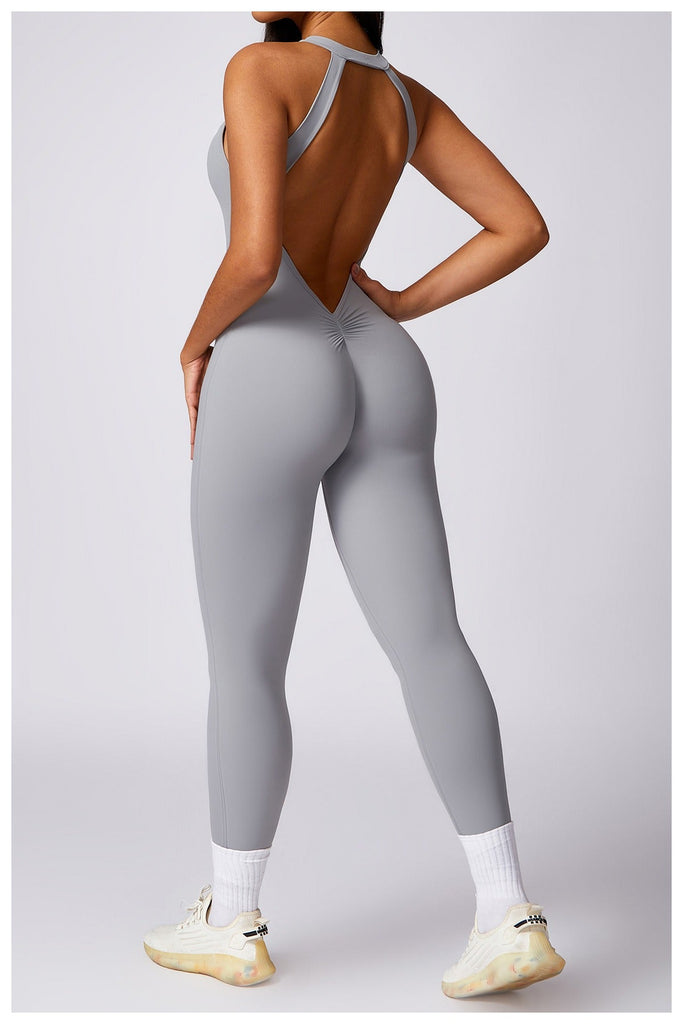 Christine Sculpt Backless Jumpsuit