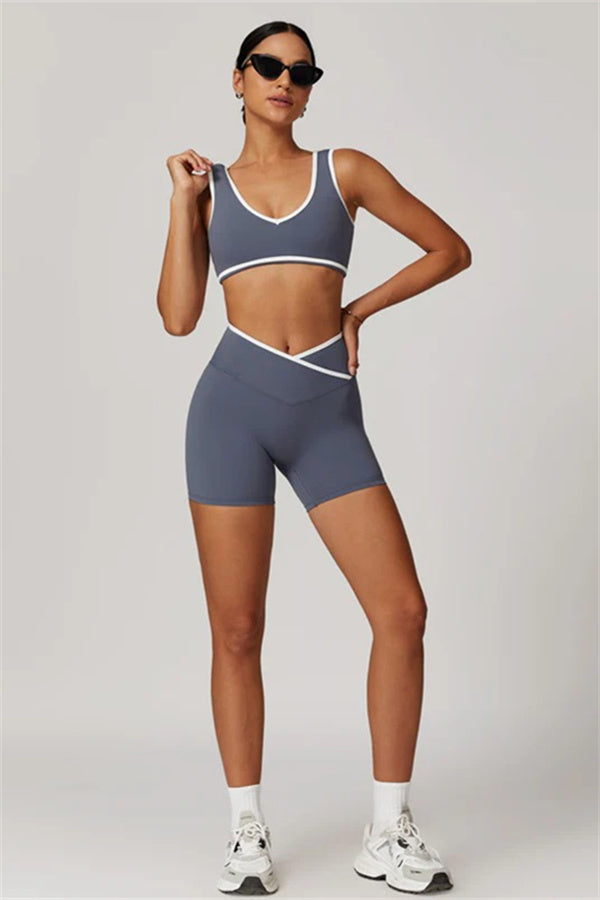 The Stamina Sports Bra Shorts 2-Piece Set