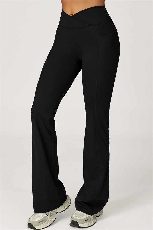 The Glacier Sports Bra Flared Leggings 2-Piece Set