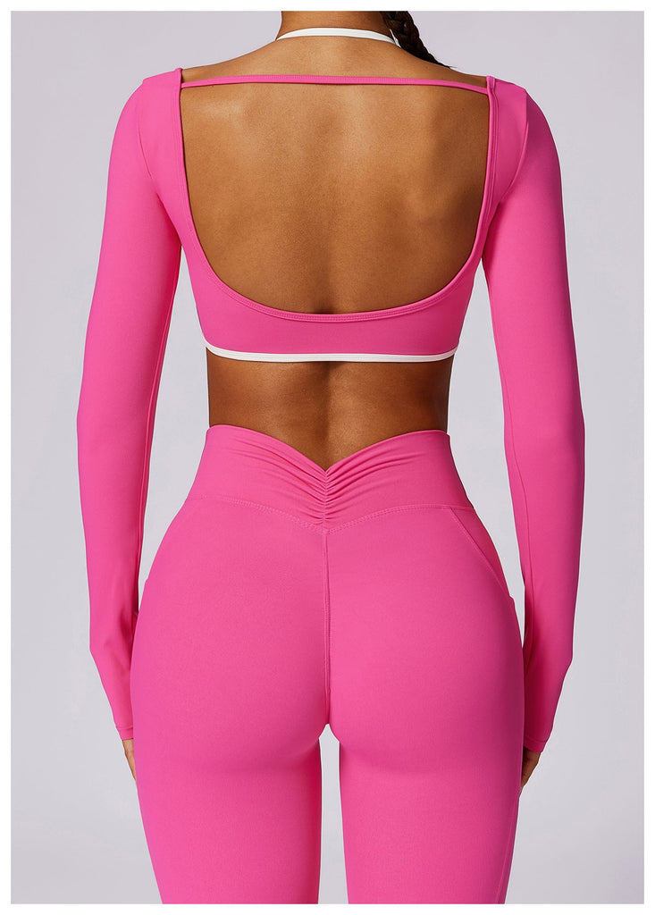 Noelle Contrast Longsleeve Top