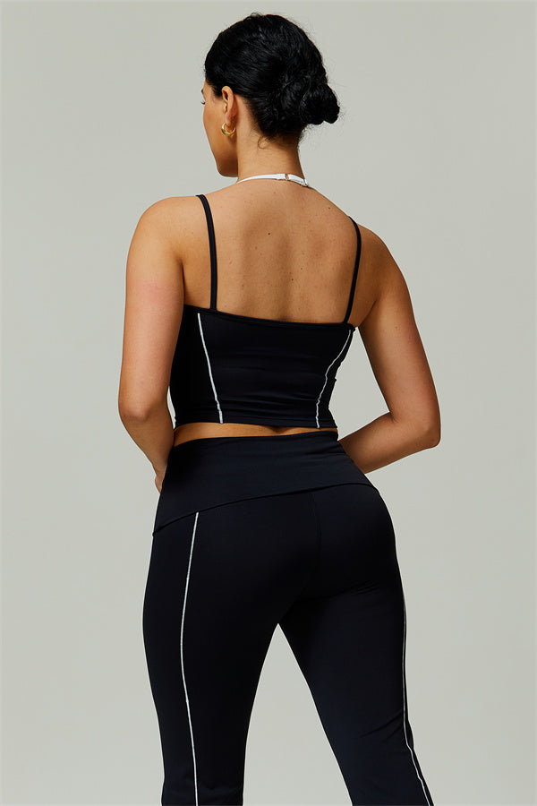 The Radiant Crop Top Flares 2-Piece Set