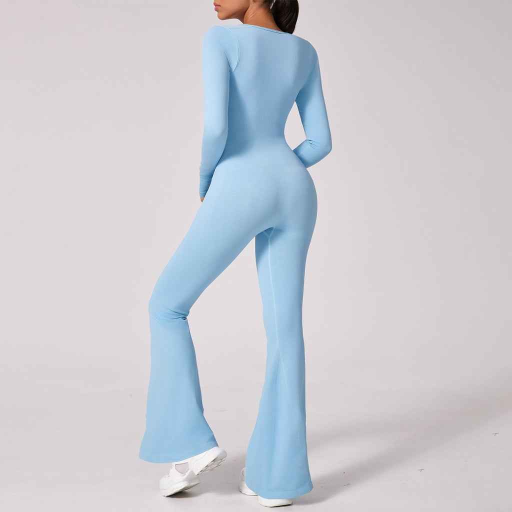 Brooks Longsleeve Flared Jumpsuit