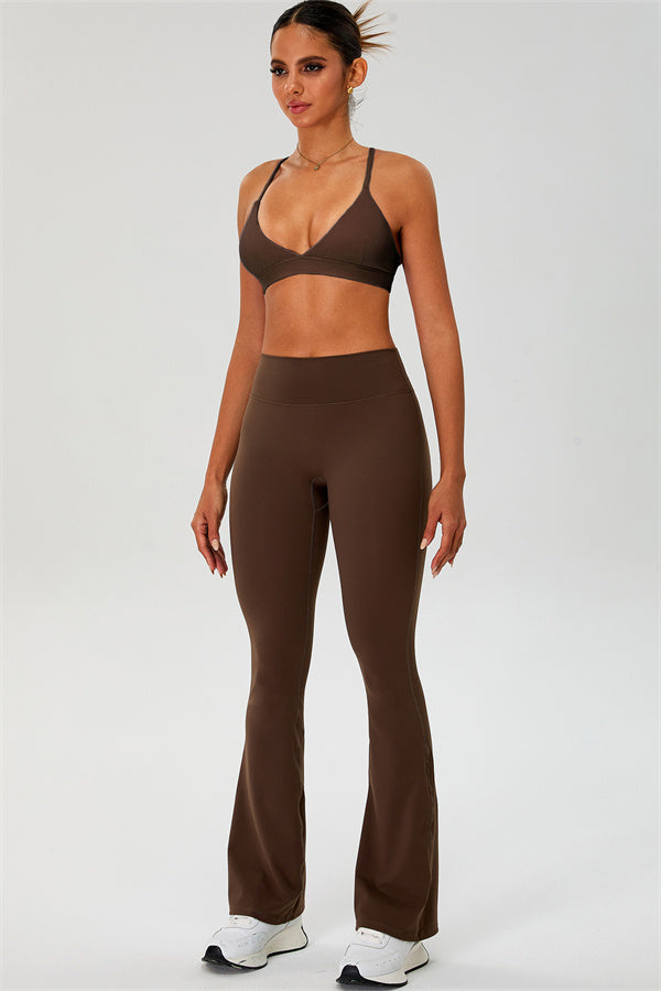 The Ember Sports Bra Flared Leggings 2-Piece Set