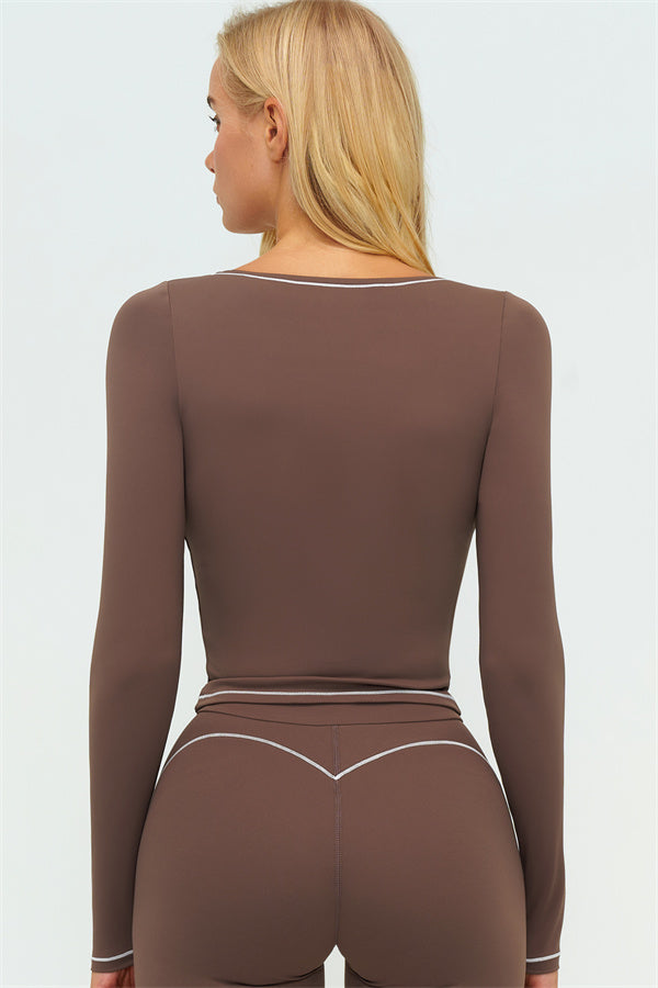 The Amara Long Sleeve T-shirt Leggings 2-Piece Set