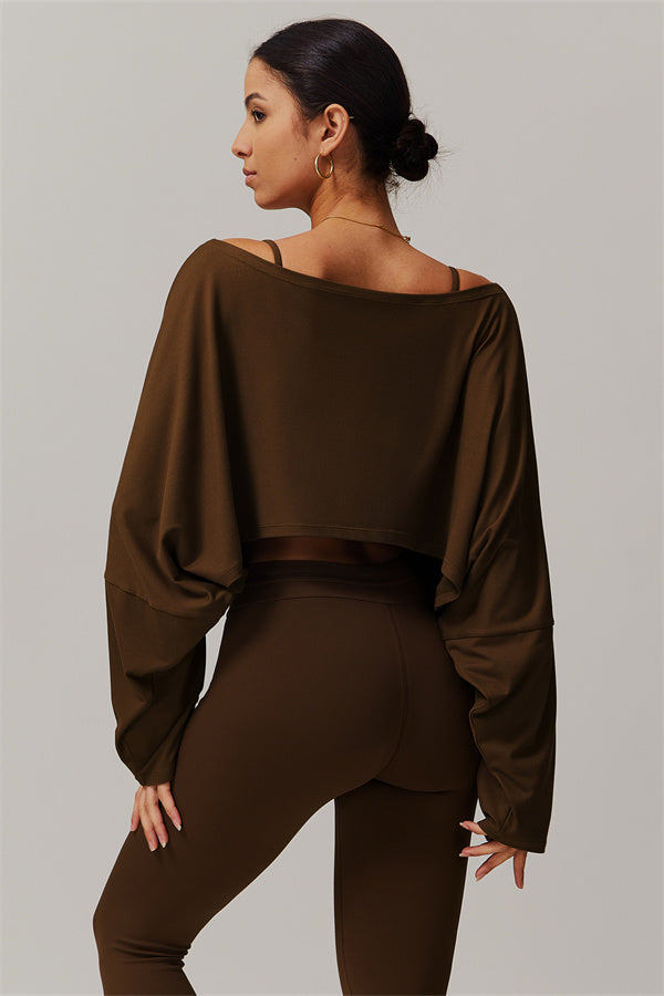 The Resonate Drift Cropped Pullover Leggings 2-Piece Set