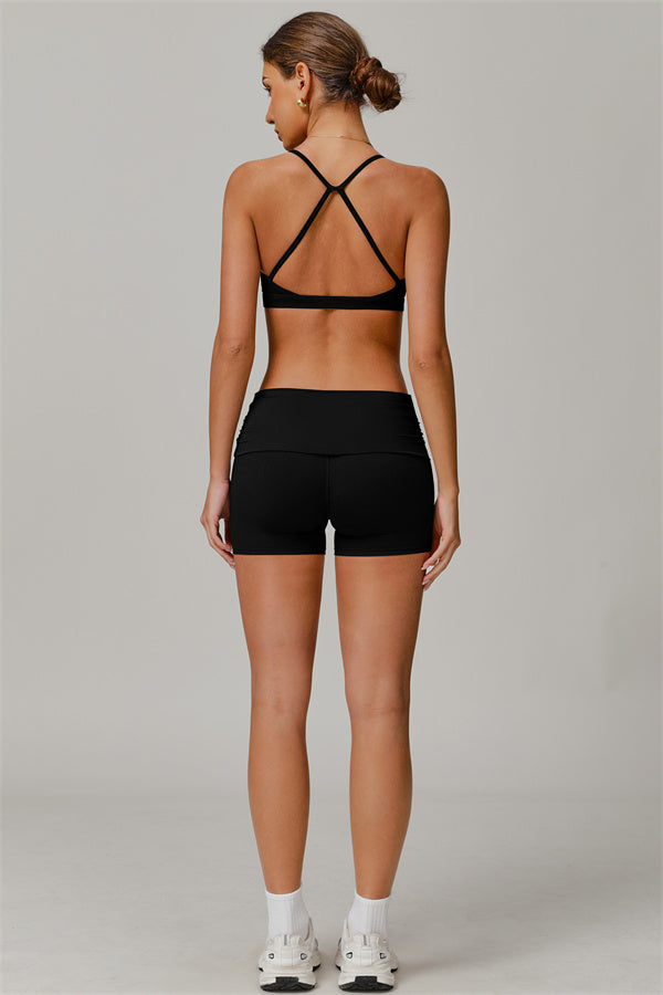 The Juno Star Sports Bra Shorts 2-Piece Set