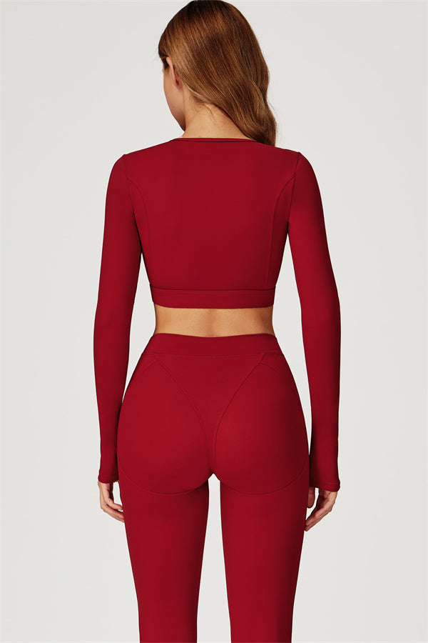 The Conquer Long Sleeve T-shirt Leggings 2-Piece Set