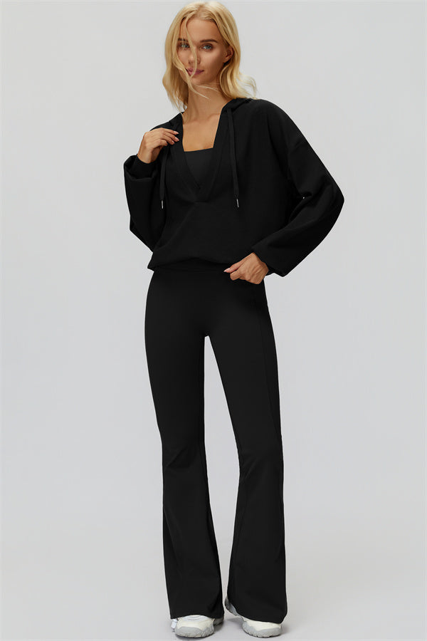 The Fyra V-Neck Hoodie