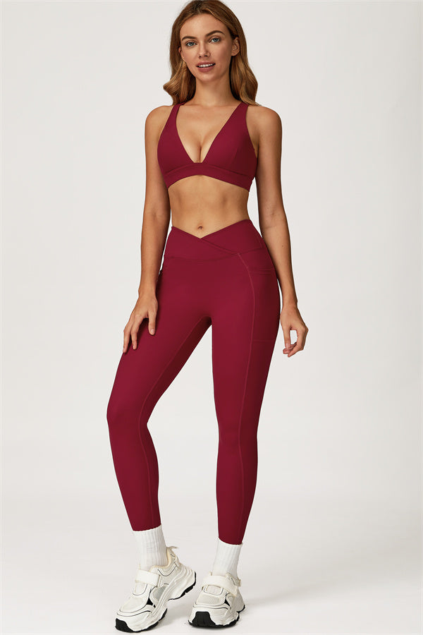 The Glacier Sports Bra Leggings 2-Piece Set