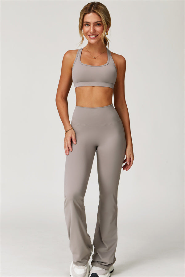 The Epic Sports Bra Flared Leggings 2-Piece Set