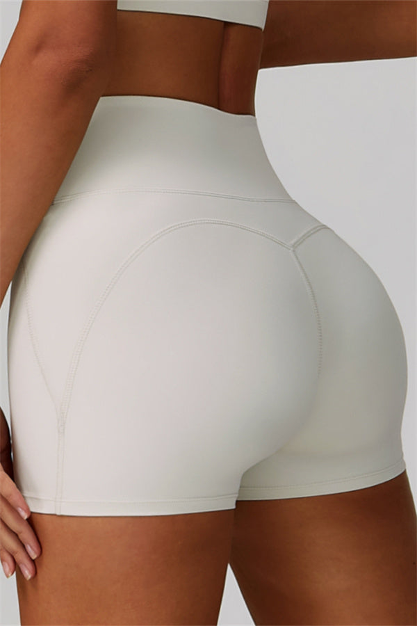 The Bold Cross Back Sports Bra Shorts 2-Piece Set